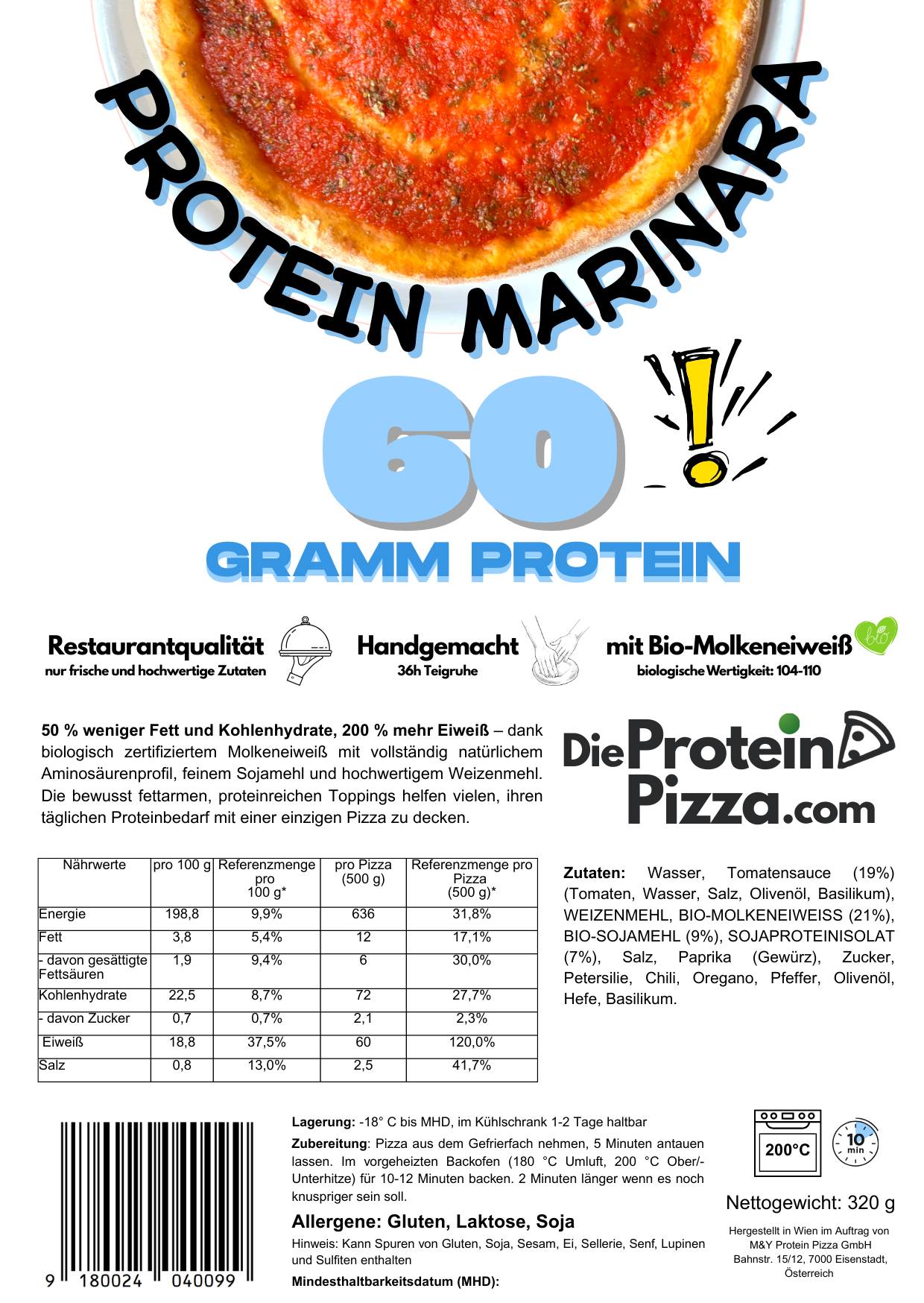 Protein Marinara - perfekt zum selber belegen